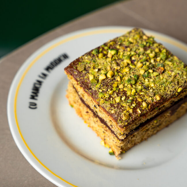 TORTA PISTACCHIO E NUTELLA